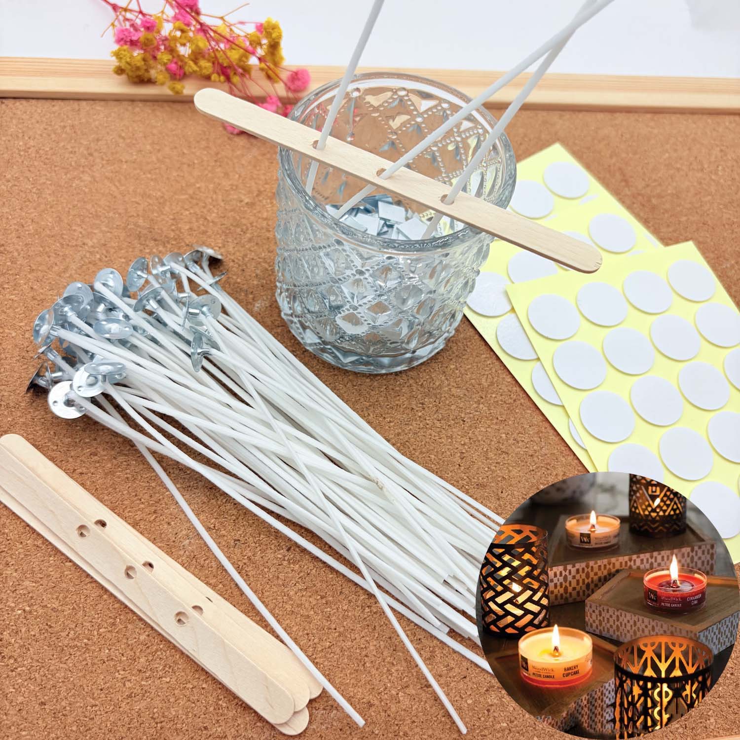 Candle Making Ingredients - 1 SET Candle Making DIY Kits