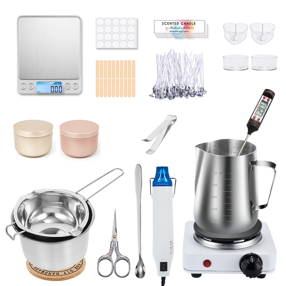 Candle Making At Home - DIY Candle Craft Tools Kit with