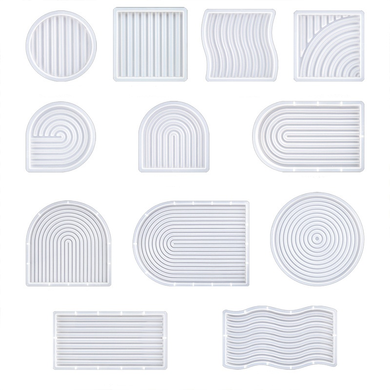 Candle Making Tools - DIY Striped Wave Tray Mold For