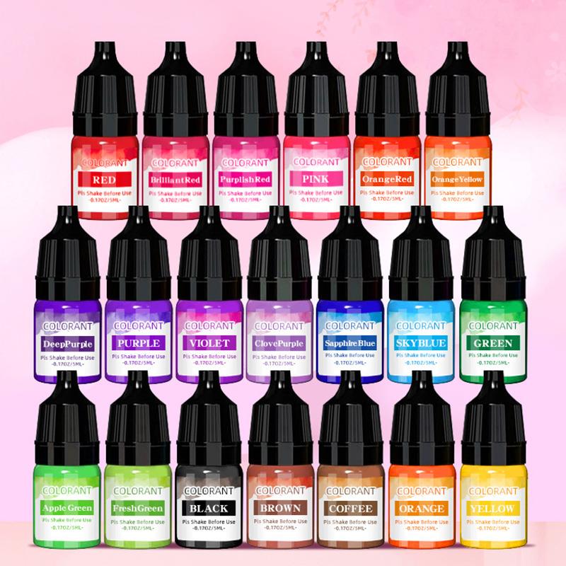 Candle Making Video - 5ml/Bottle Candle Wax Pigment Colorant Non-Toxic