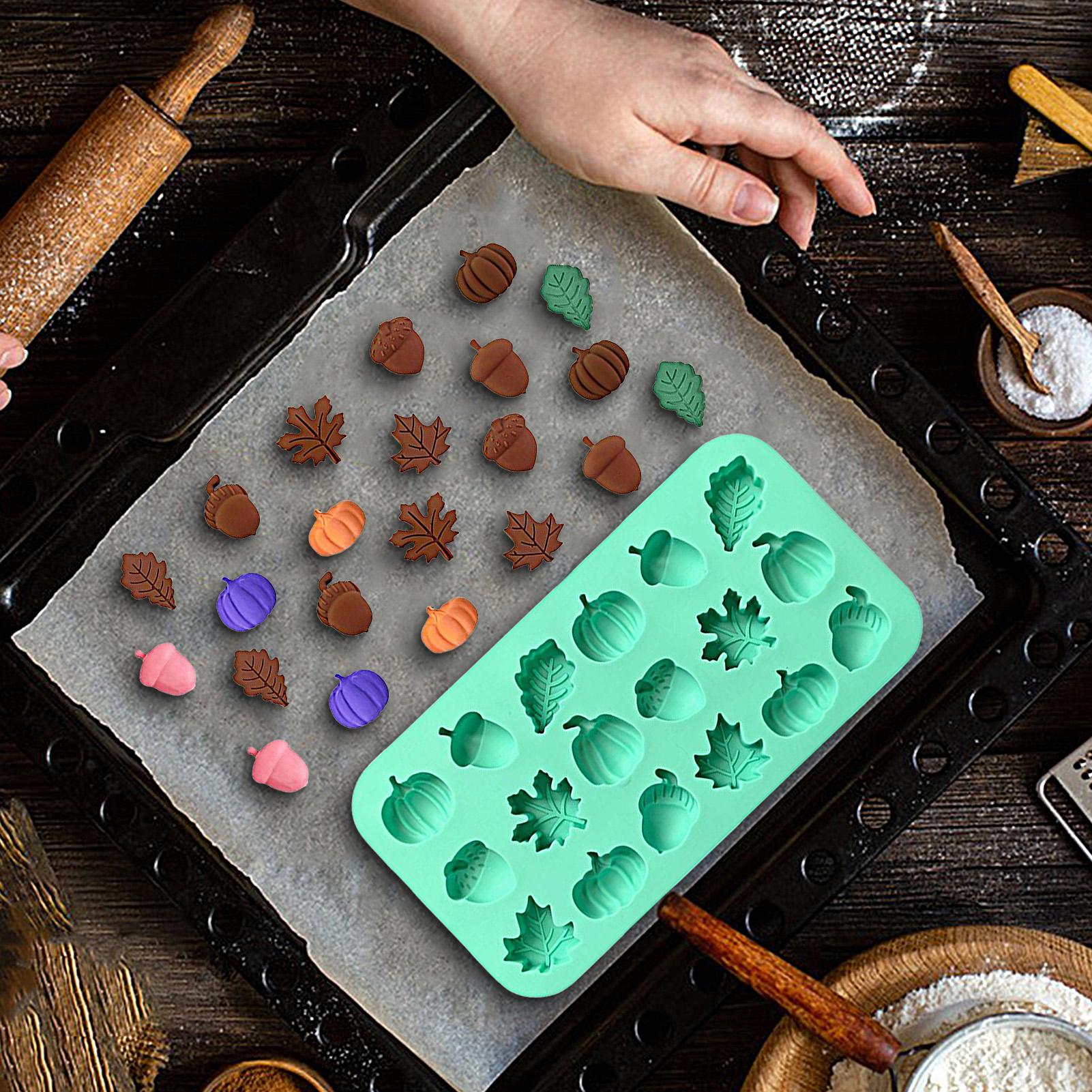 Candle Making Supplies - 18-Cavity Silicone Baking Molds Multipurpose Cupcake