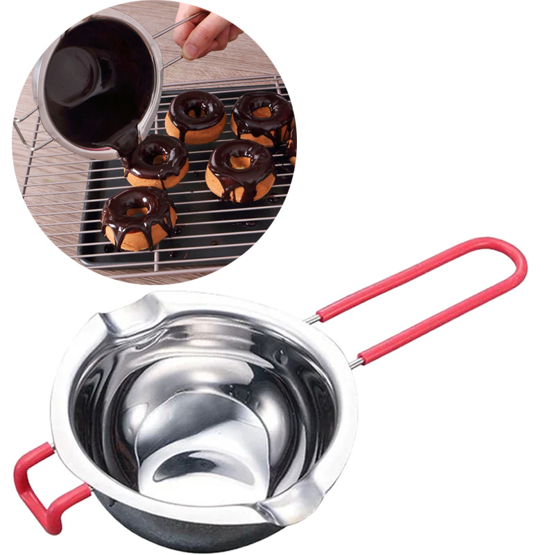Candle Making Supplies - Stainless Steel Wax Melting Pot Long