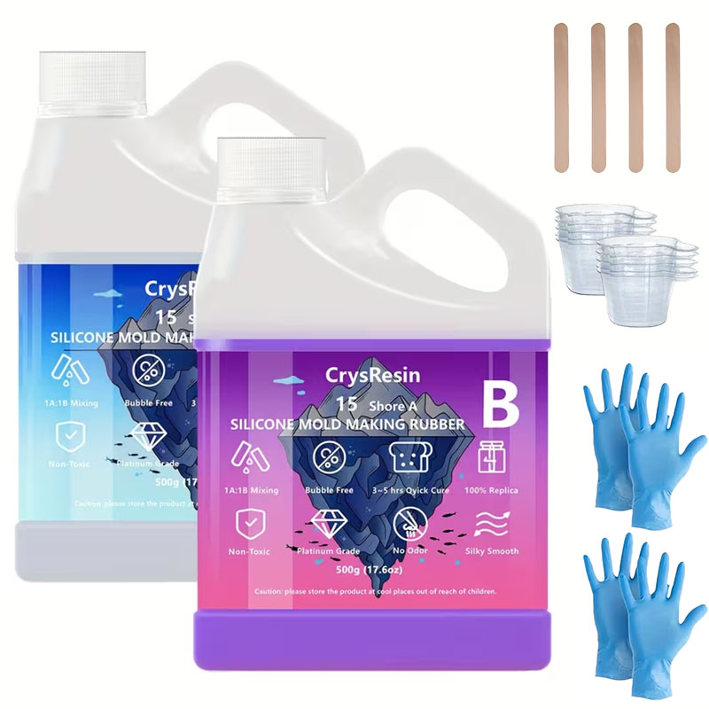 500ml 2 Bottles Liquid Silicon - Candle Making Kit recension och pris
