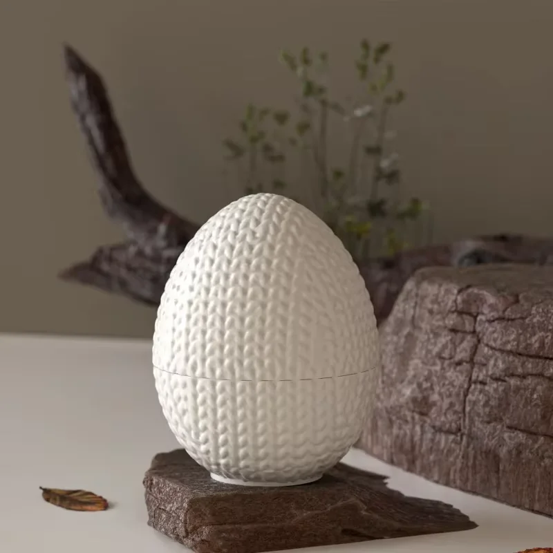 ZDQ03 DIY Knitting Yarn Egg Sh - Candle Making Yarn recension och pris