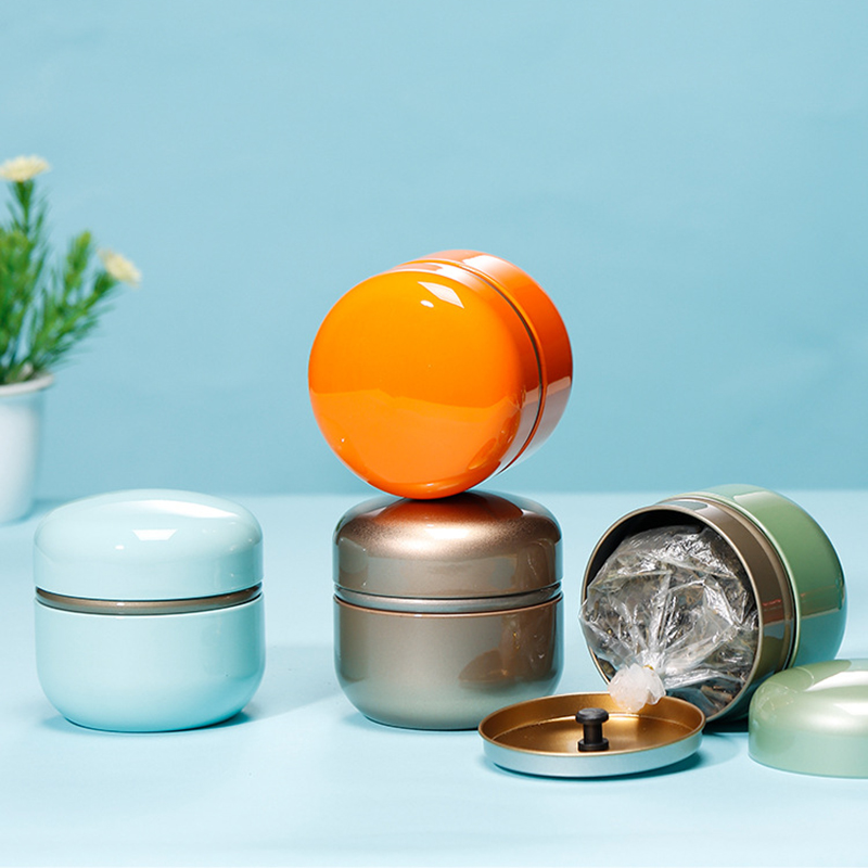 50g Electroplated Tinplate Tea - Tin Container Lid recension och pris