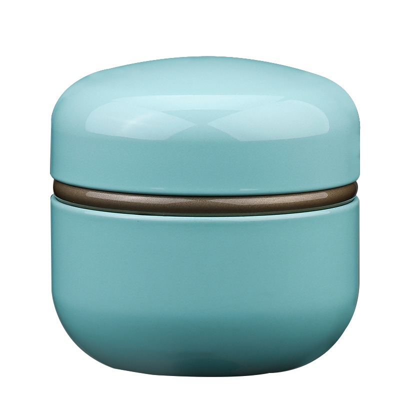 50g Electroplated Tinplate Tea - Tin Container Lid recension och pris