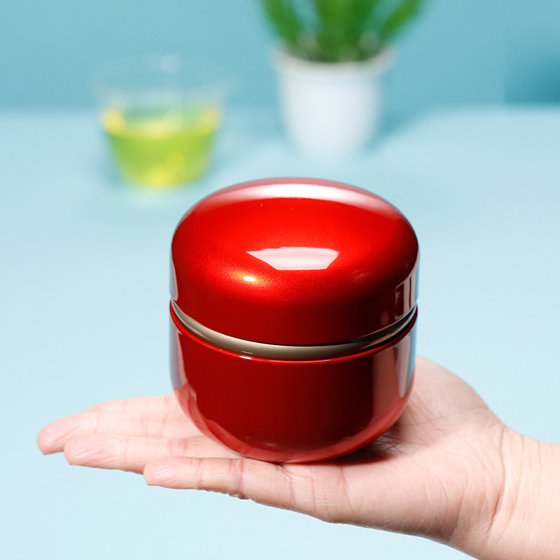 50g Electroplated Tinplate Tea - Tin Container Lid recension och pris