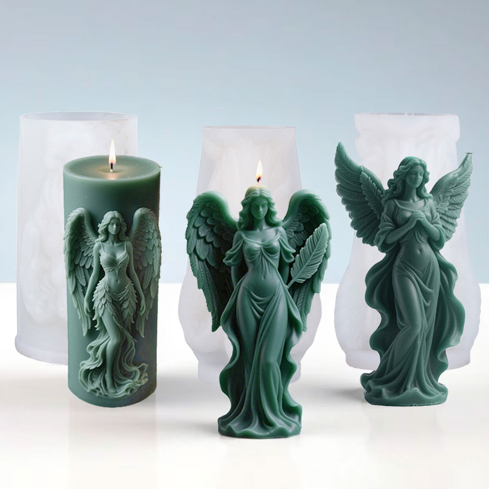 Wings Goddess Scented Silicone - Candle Making Video recension och pris