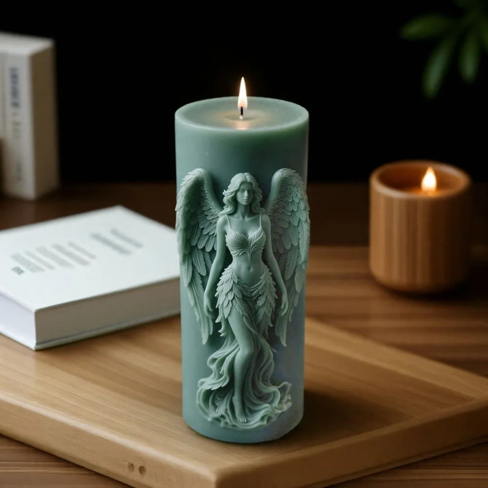 Wings Goddess Scented Silicone - Candle Making Video recension och pris