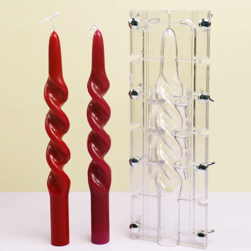Twisted Stripe Column Acrylic  - Candle Making At Home recension och pris