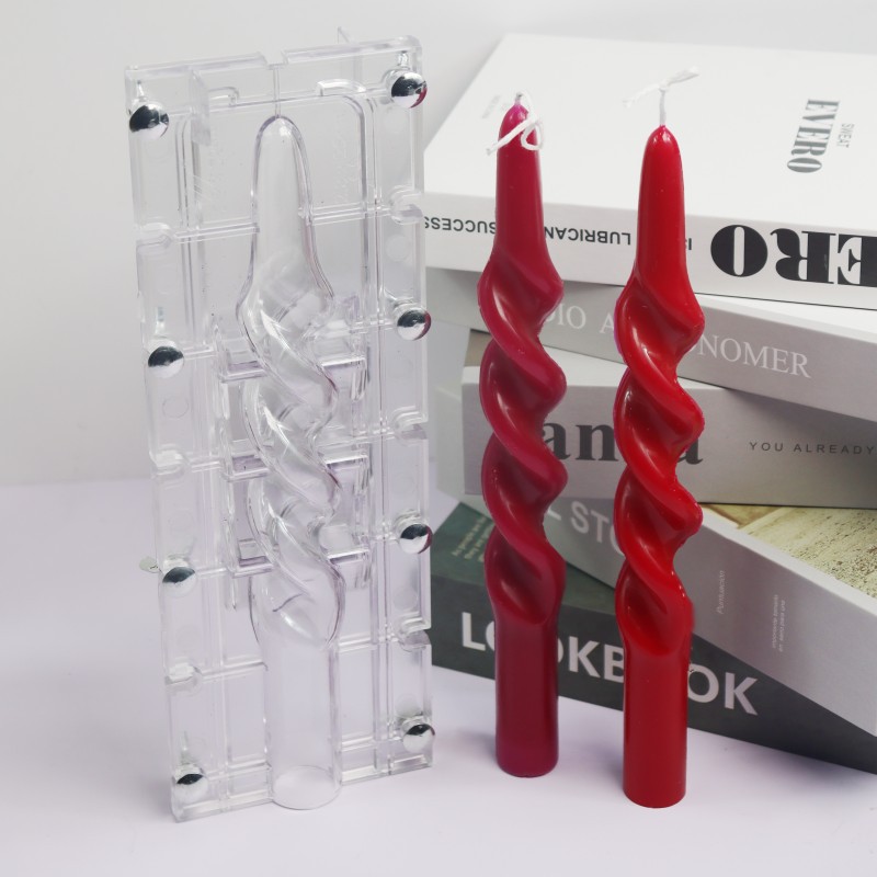 Twisted Stripe Column Acrylic  - Candle Making At Home recension och pris