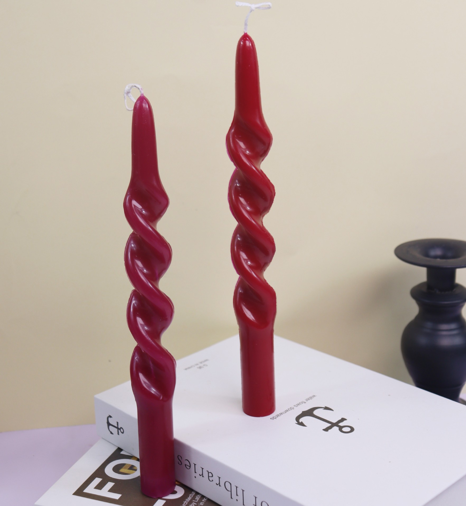 Twisted Stripe Column Acrylic  - Candle Making At Home recension och pris