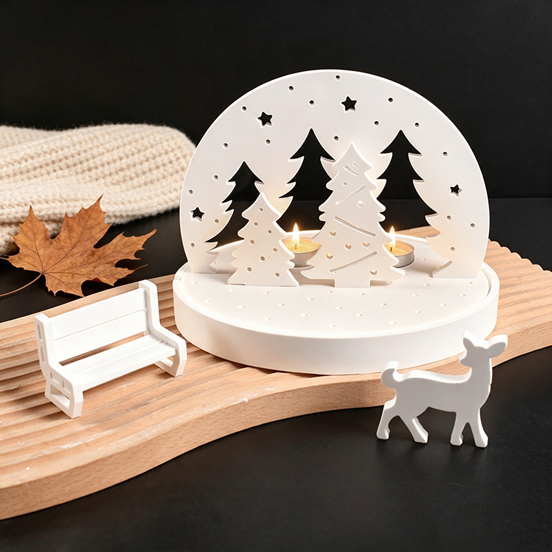 Christmas Elk Tealight Candle  - Candle Making Kit recension och pris