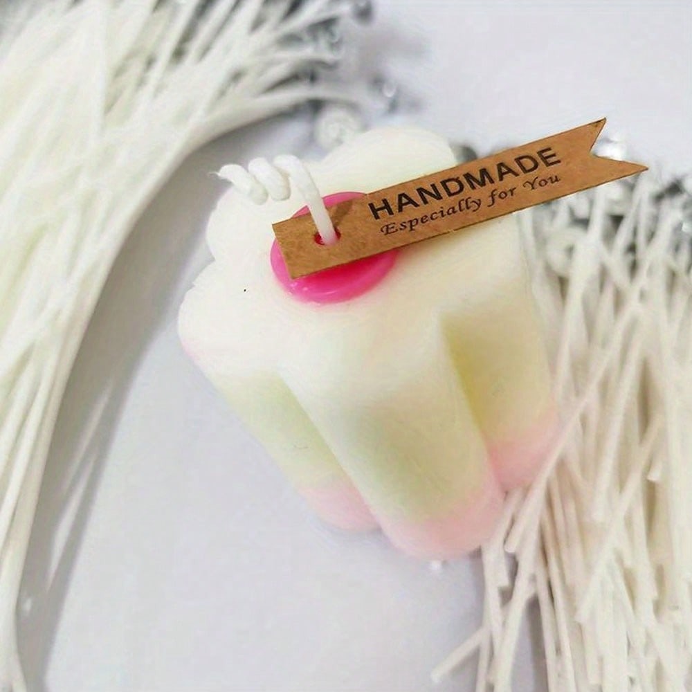 100pcs Candle Wick with Base S - Candle Making Glass Jars recension och pris