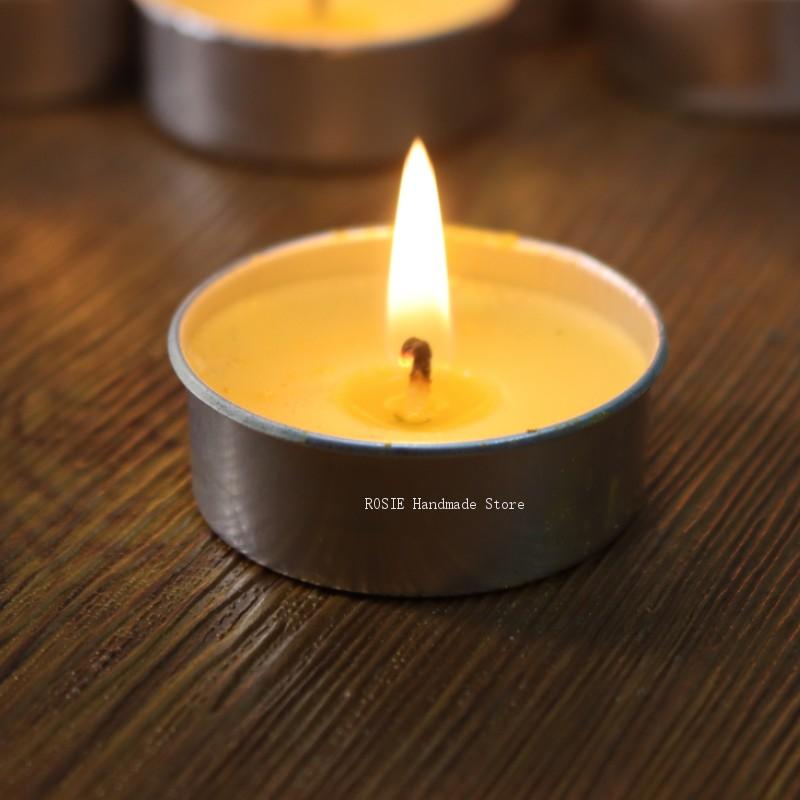 Empty Tea Wax Circular Aluminu - Candle Making Ingredients recension och pris