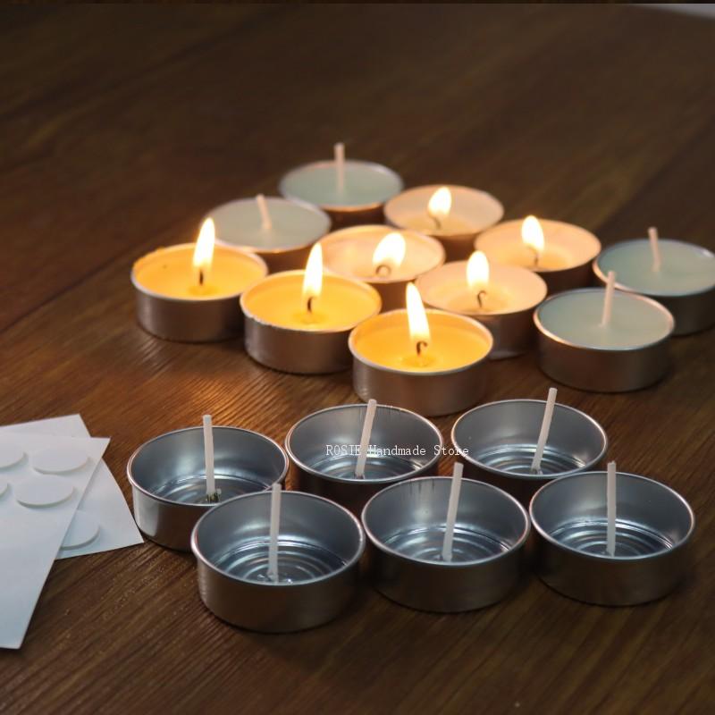 Empty Tea Wax Circular Aluminu - Candle Making Ingredients recension och pris