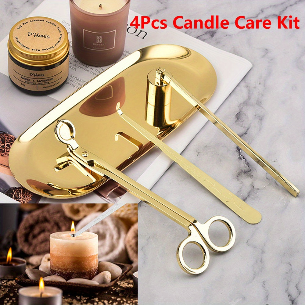 4pcs/set Luxury Candle Care Ki - Candle Making Accessories recension och pris