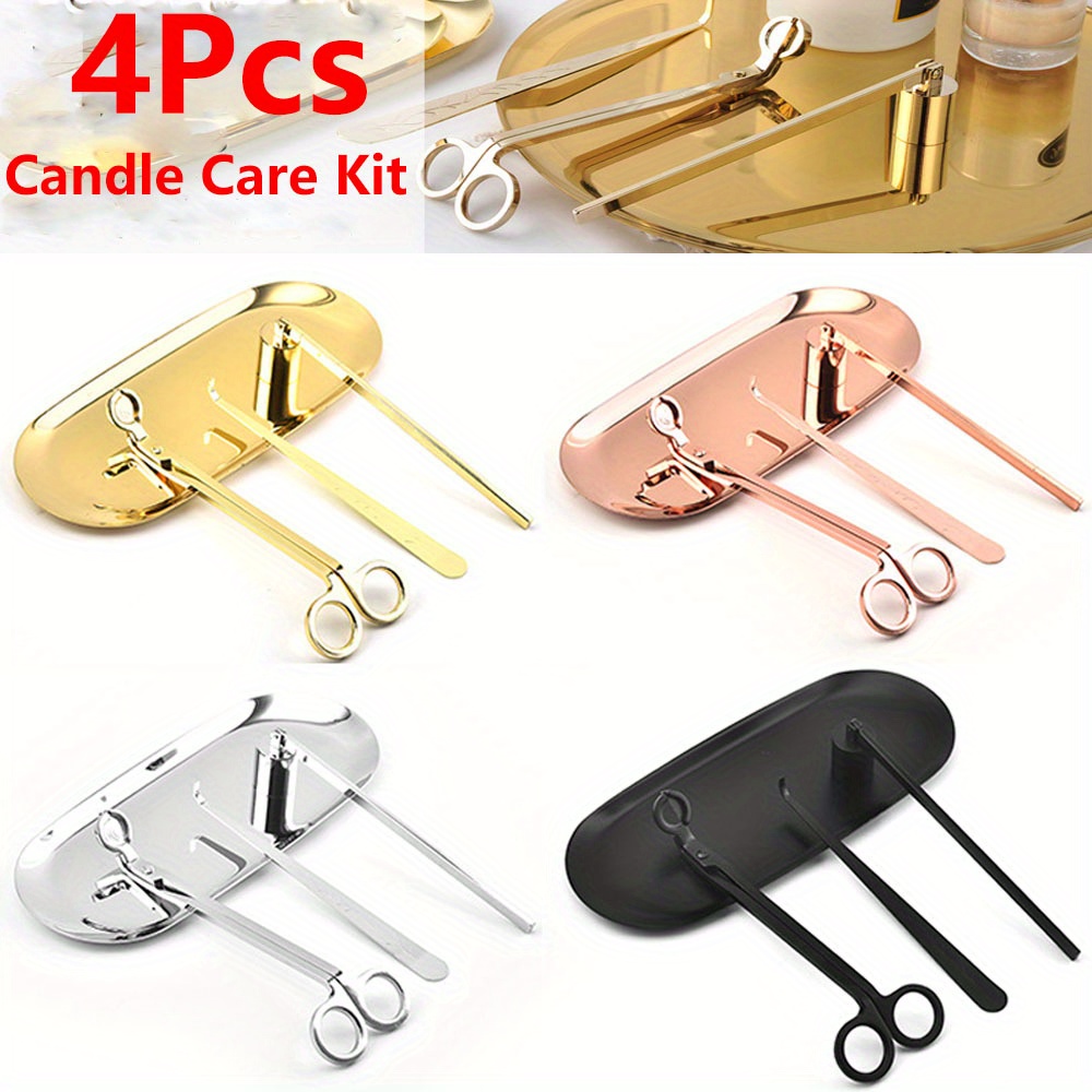 4pcs/set Luxury Candle Care Ki - Candle Making Accessories recension och pris