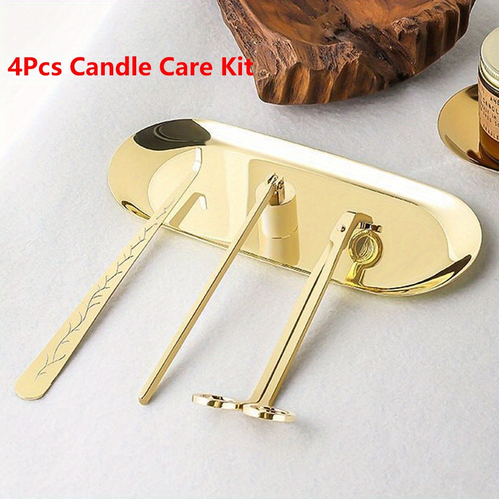 4pcs/set Luxury Candle Care Ki - Candle Making Accessories recension och pris
