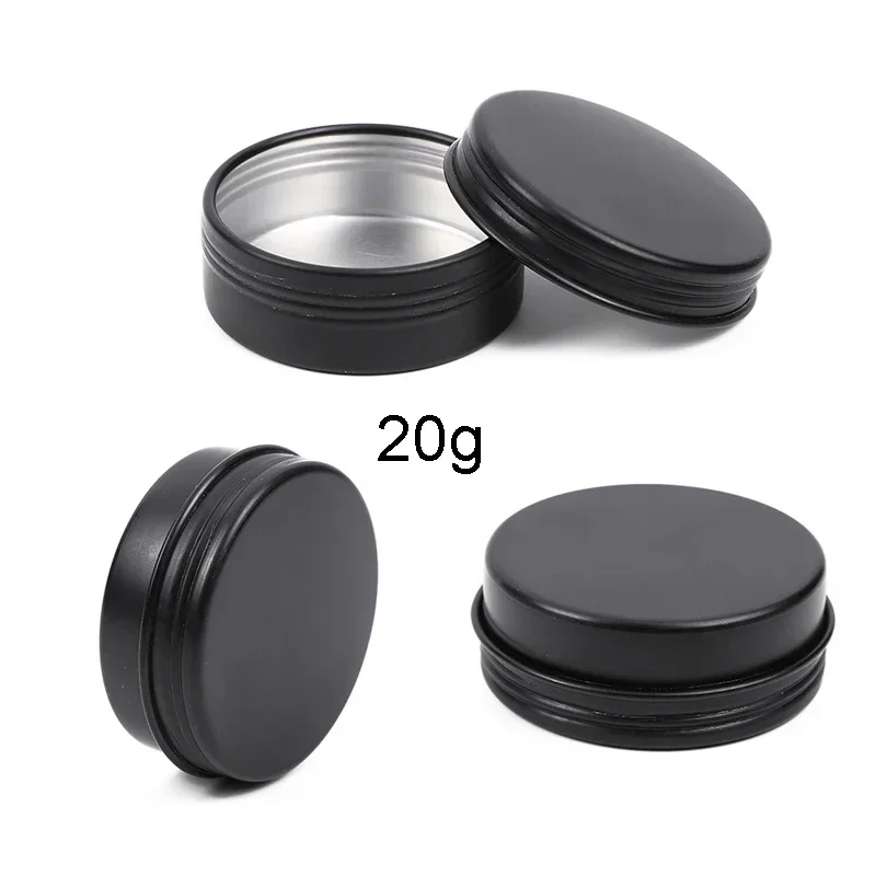 50Pcs Black Empty Candle Jars  - Tin Container Lid recension och pris