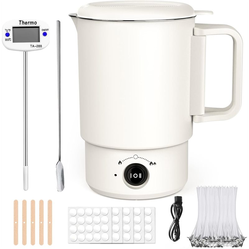 A47U Electric Wax Melting Pot  - Candle Making At Home recension och pris