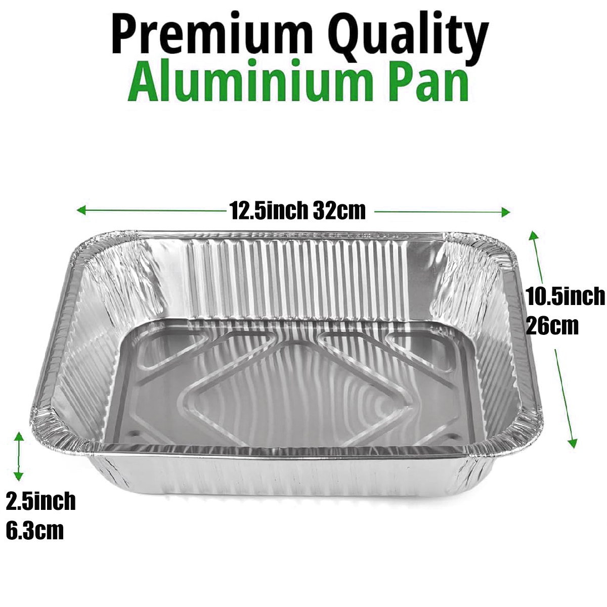 25Pcs Aluminum Pans Foil Pans  - Tin Container Lid recension och pris