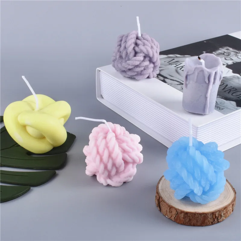 Creative Ball of Yarn Silicone - Candle Making Yarn recension och pris