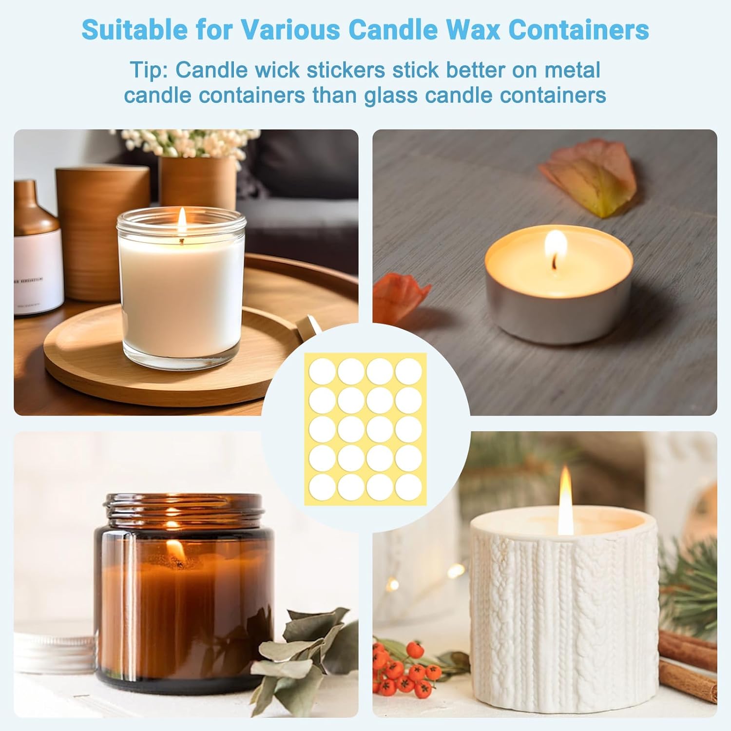 400PCS/100PCS Candle Wick Stic - Candle Making At Home recension och pris