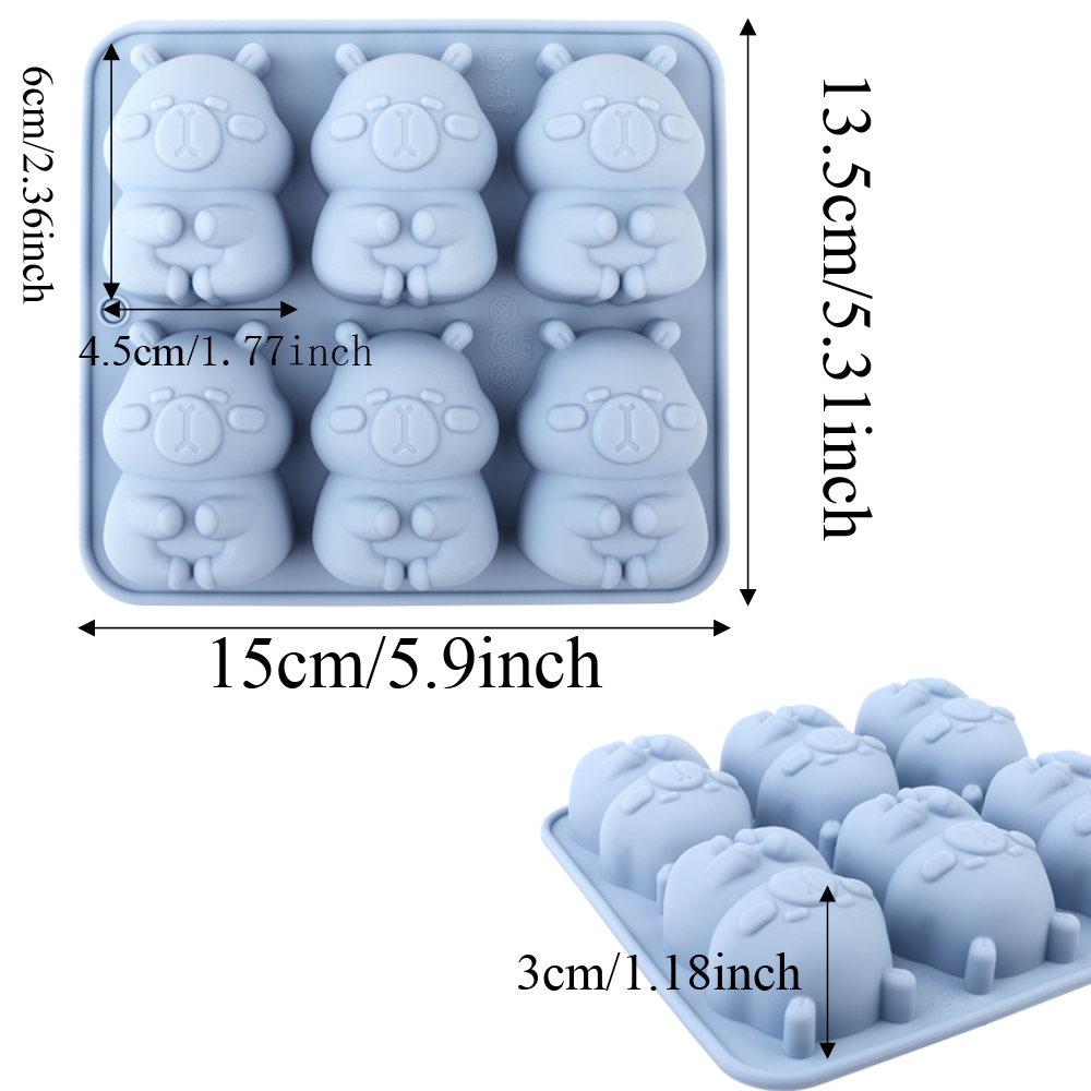 1 Silicone Cake Mold in the Sh - Candle Making Tools recension och pris