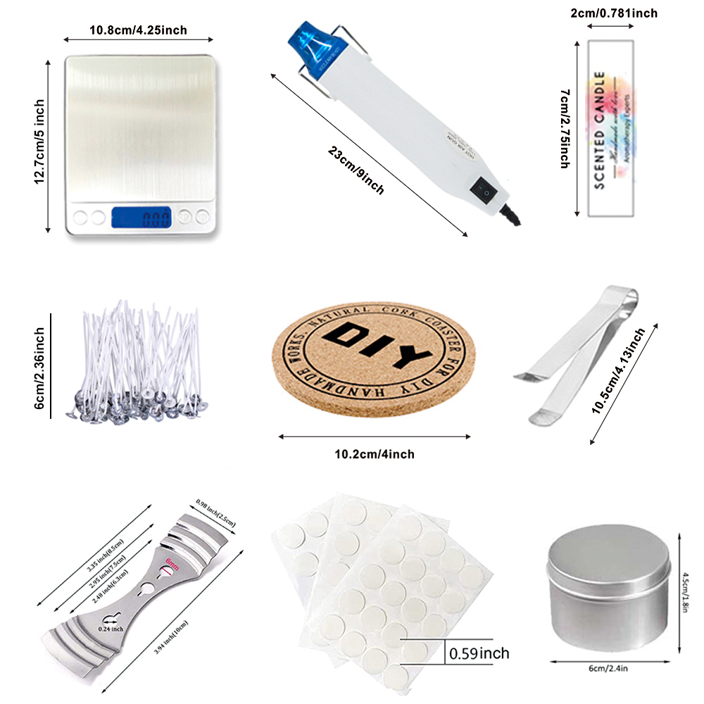 DIY Candle Craft Tools Kit wit - Candle Making At Home recension och pris