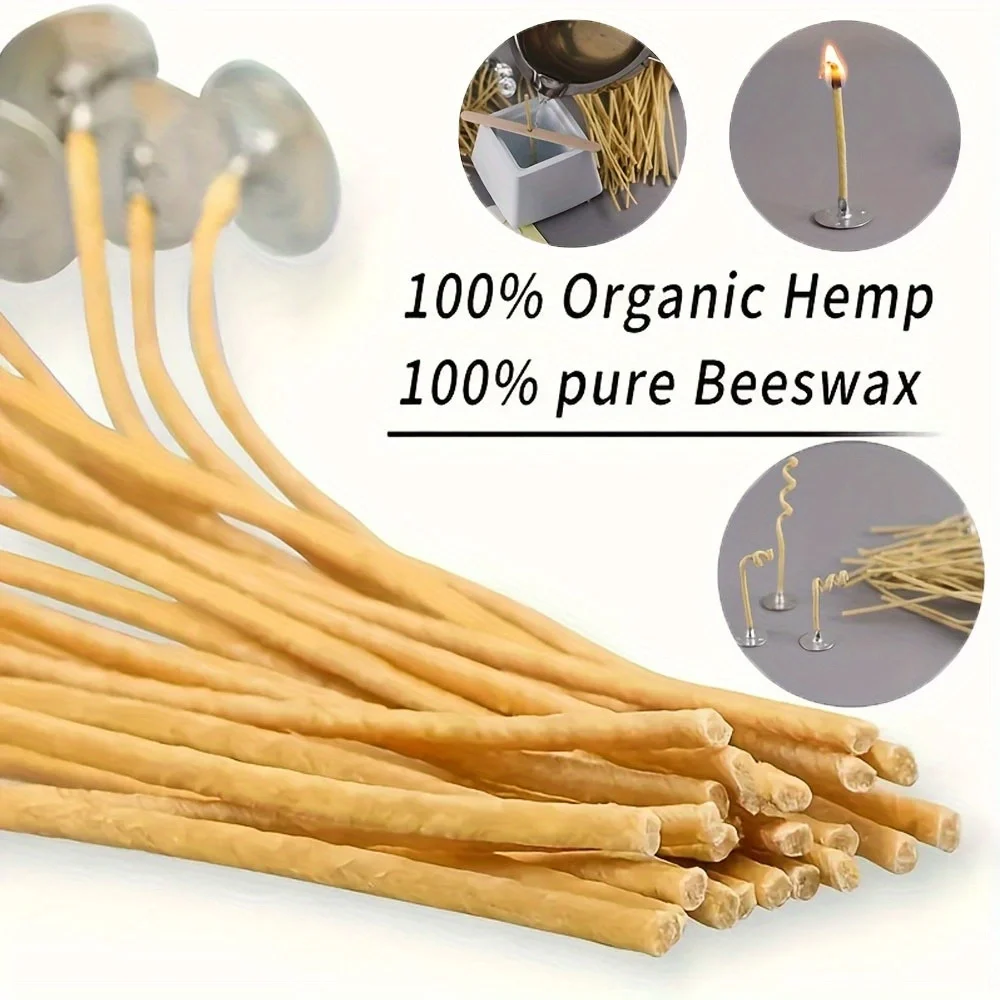 Candle Wicks 50 PCS 8 Inch Hem - Candle Making Video recension och pris