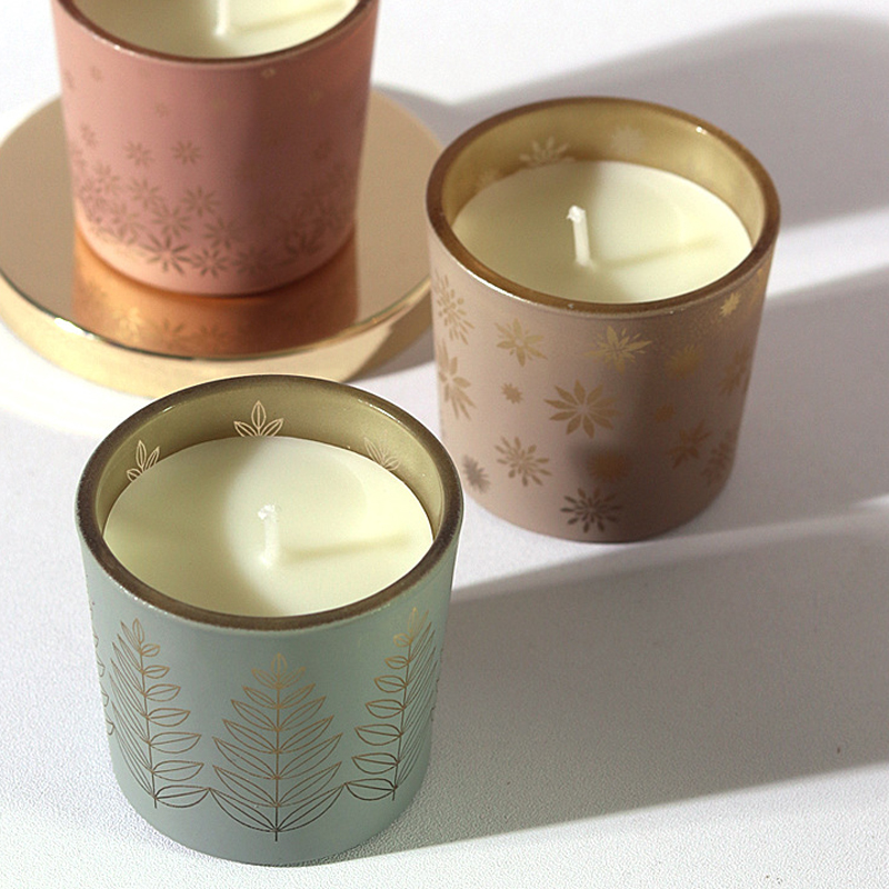 Colorful Ceramic candles creat - Paraffin Candle Wax recension och pris
