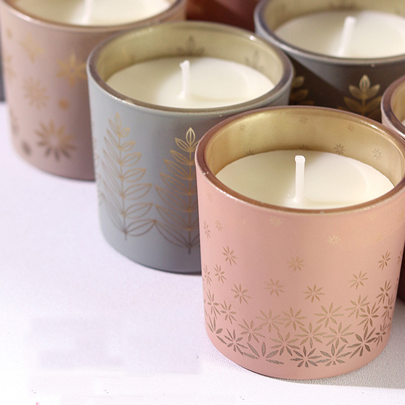 Colorful Ceramic candles creat - Paraffin Candle Wax recension och pris