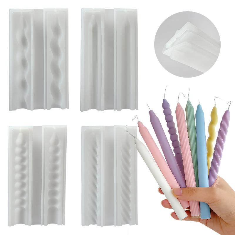 Long Spiral Silicone Candle Mo - Candle Making Video recension och pris