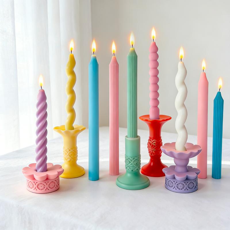 Long Spiral Silicone Candle Mo - Candle Making Video recension och pris