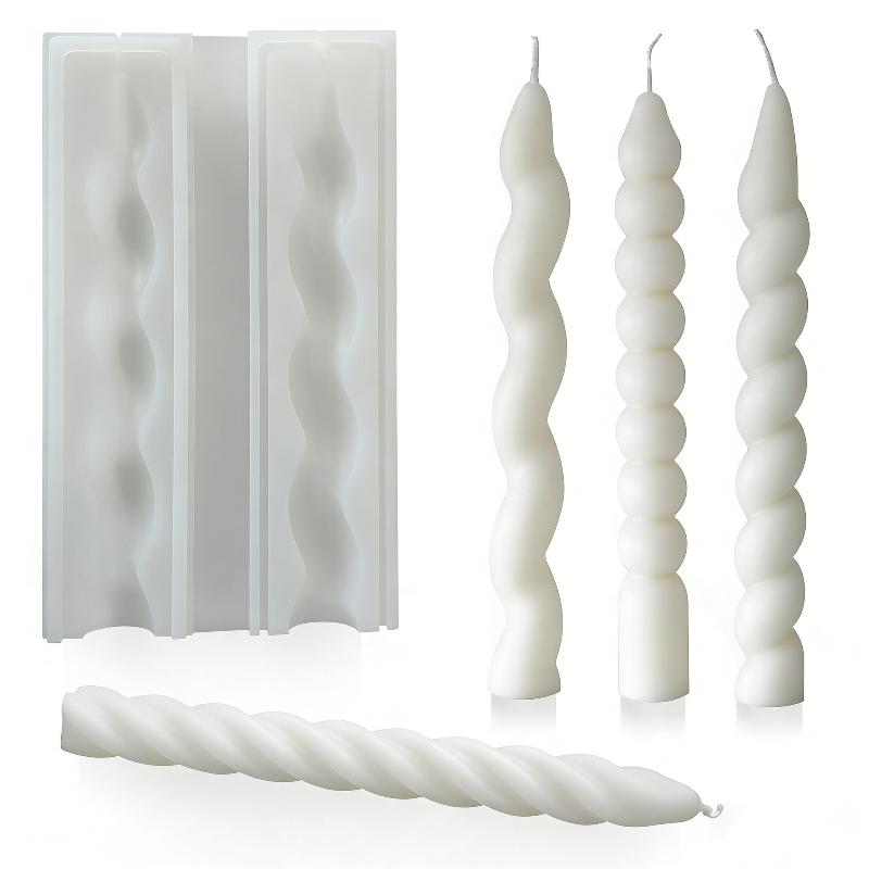 Long Spiral Silicone Candle Mo - Candle Making Video recension och pris