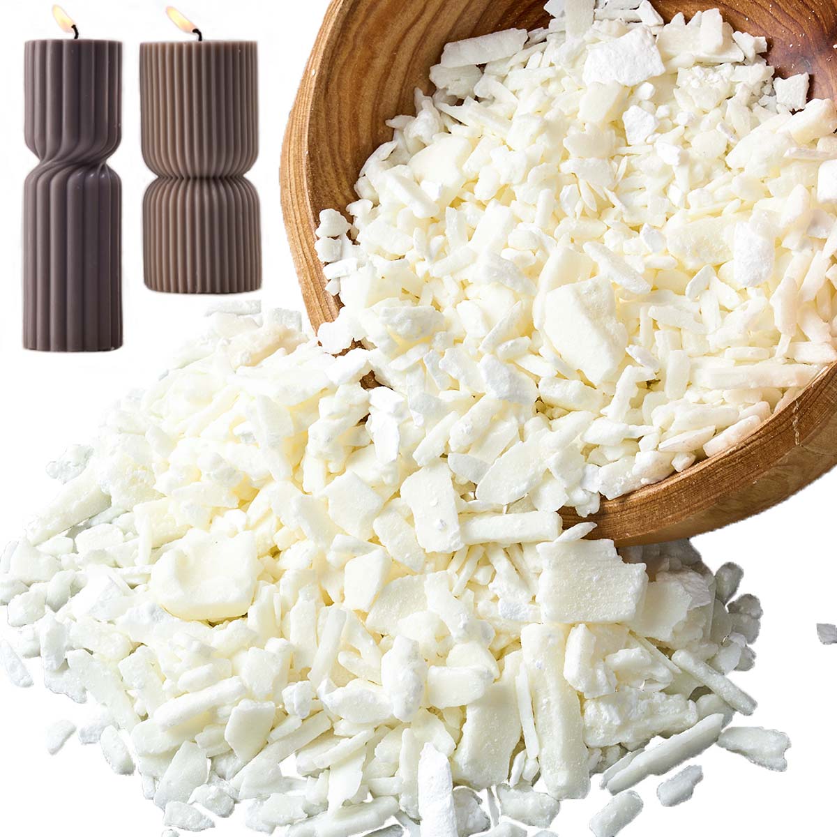 1 Pounds Pure White Soy Wax Fo - Candle Making Ingredients recension och pris