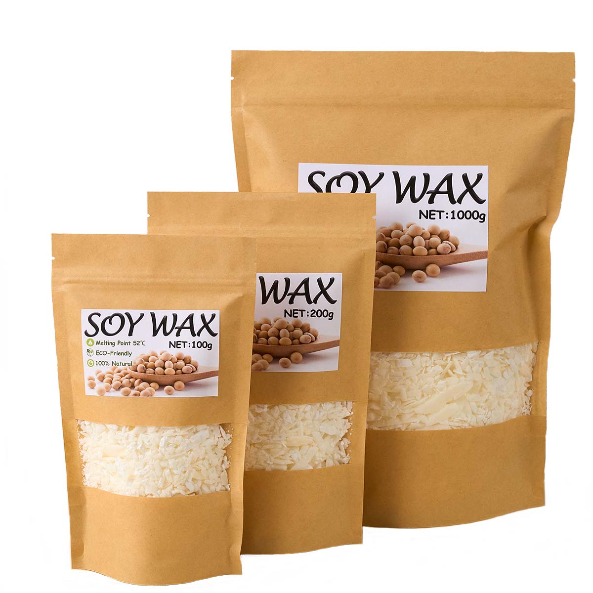 1 Pounds Pure White Soy Wax Fo - Candle Making Ingredients recension och pris