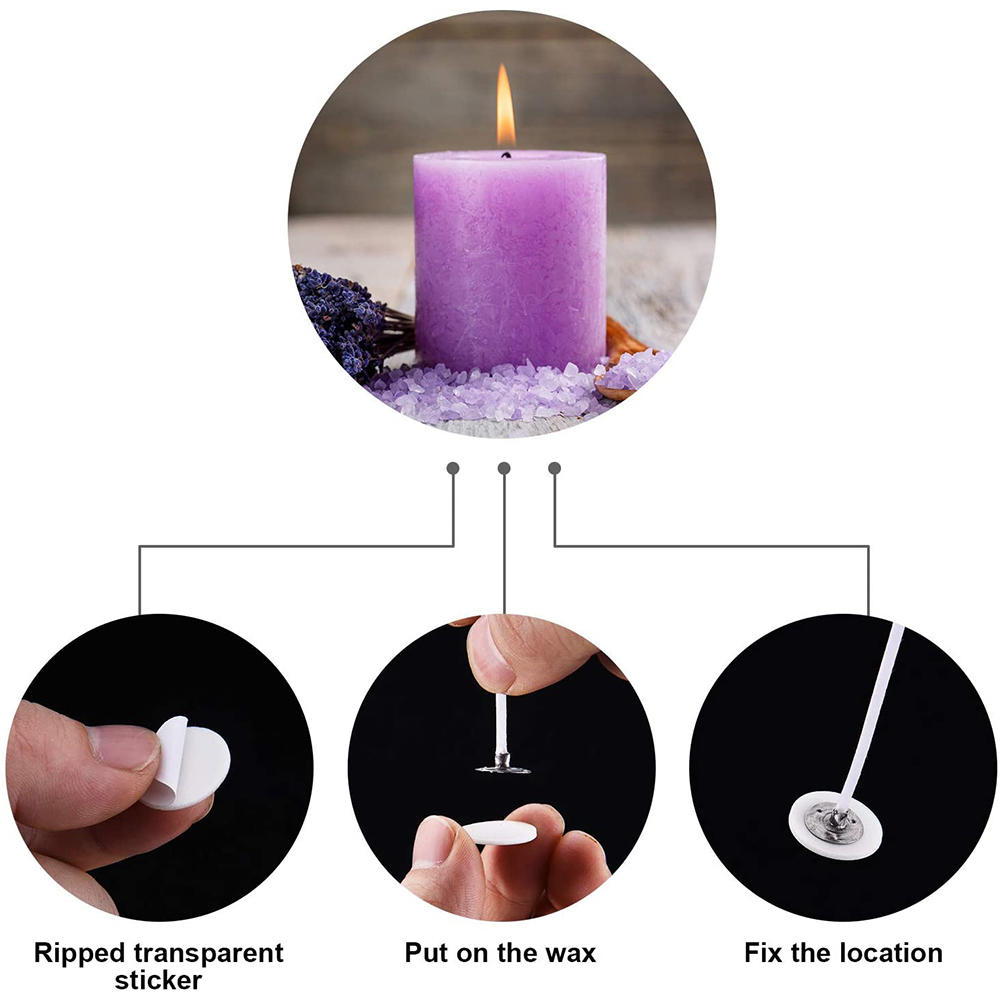 8mm/10mm/15mm/20mm White Candl - Candle Making At Home recension och pris