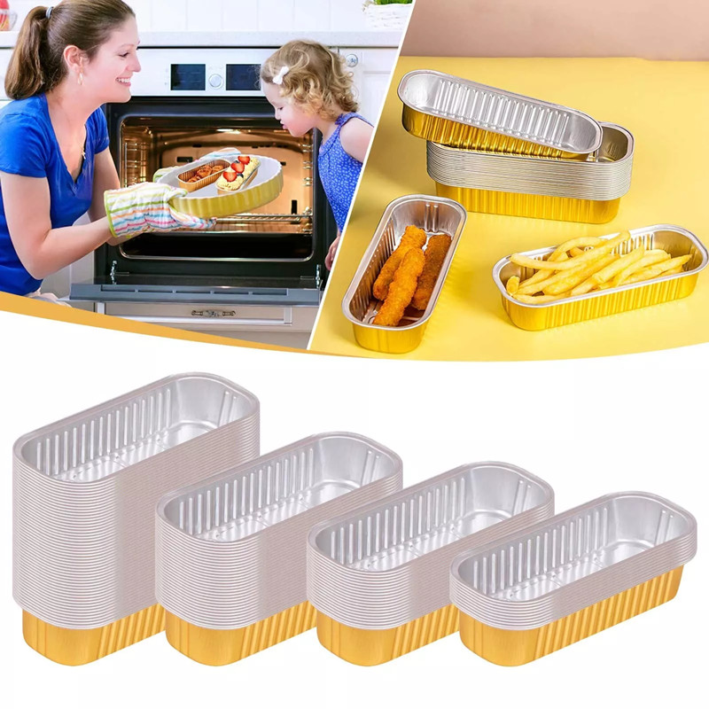 10PCS Disposable Aluminum Foil - Tin Container Lid recension och pris