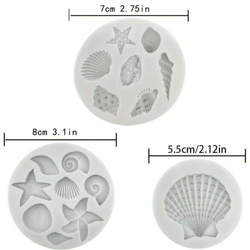 3pcs/set, Shell Mold Set, Irre - Candle Making Kit recension och pris