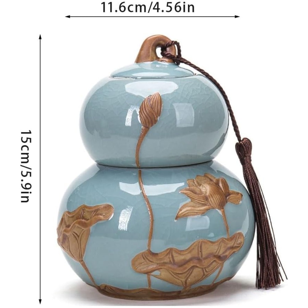 Airtight Lid Ceramic Tea Conta - Tin Container Lid recension och pris