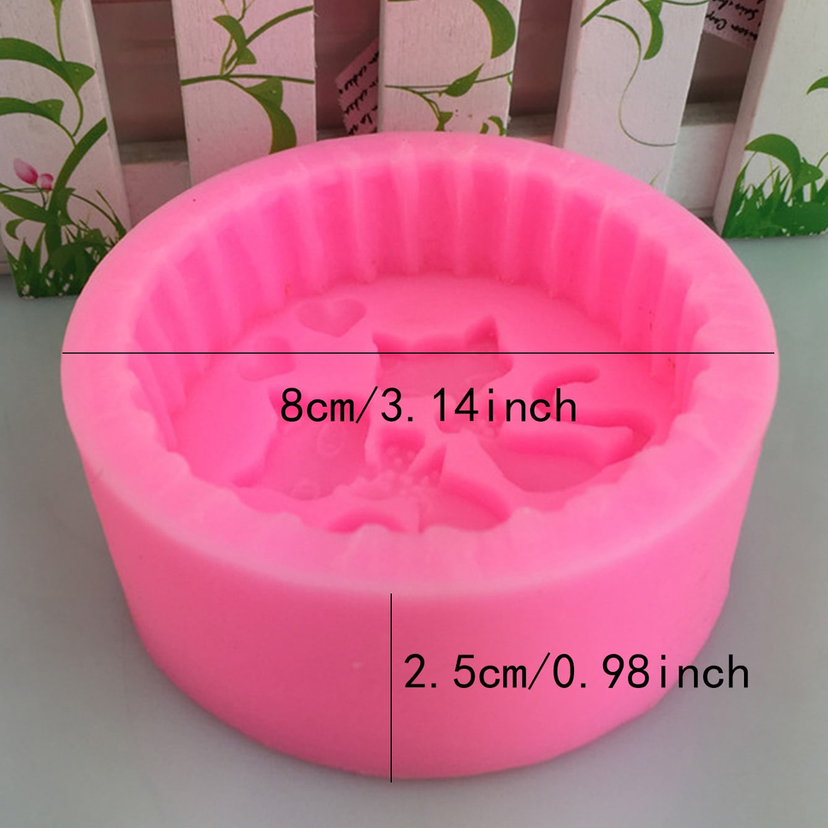 1-Piece Silicone Cat Soap Mold - Candle Making Ingredients recension och pris