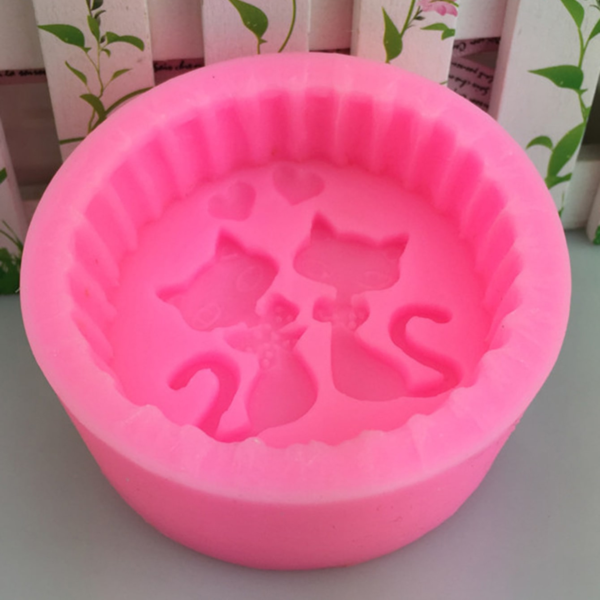 1-Piece Silicone Cat Soap Mold - Candle Making Ingredients recension och pris