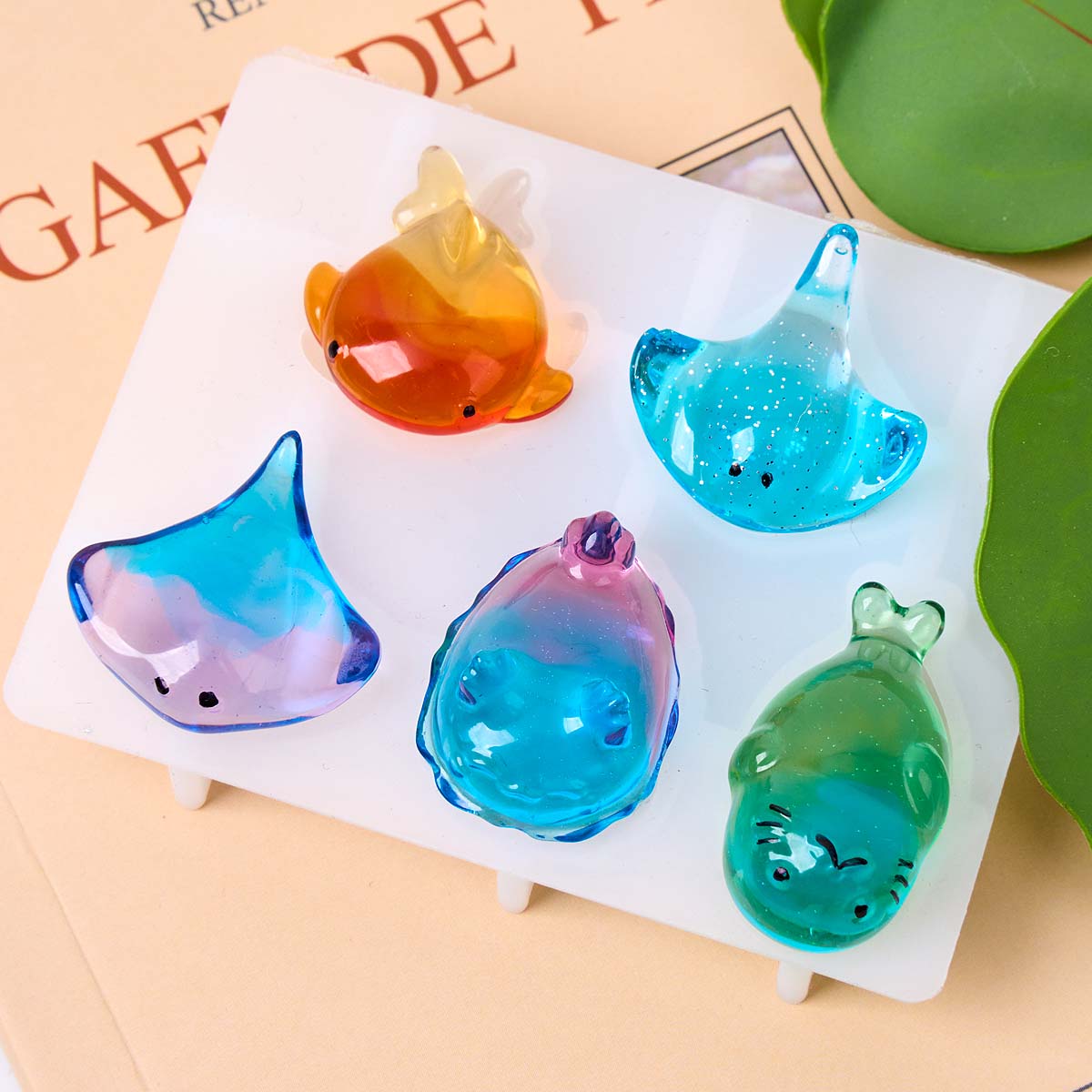3D Healing Kawaii Manta Ray Wh - Candle Making Tools recension och pris