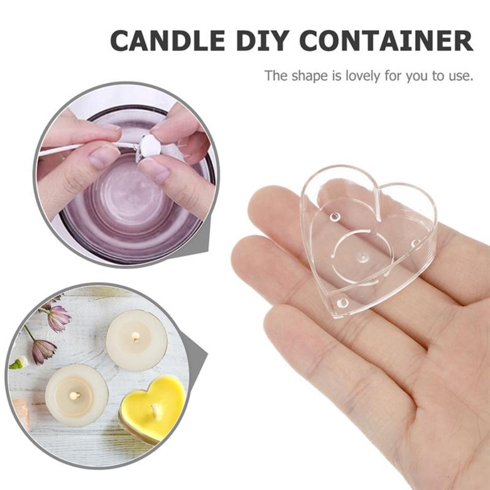 10Pcs DIY Art Light Candle Mak - Candle Making Glass Jars recension och pris