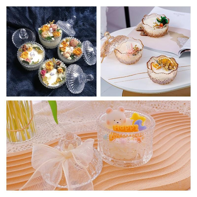 French Glass Aromatic Candle D - Candle Making Glass Jars recension och pris