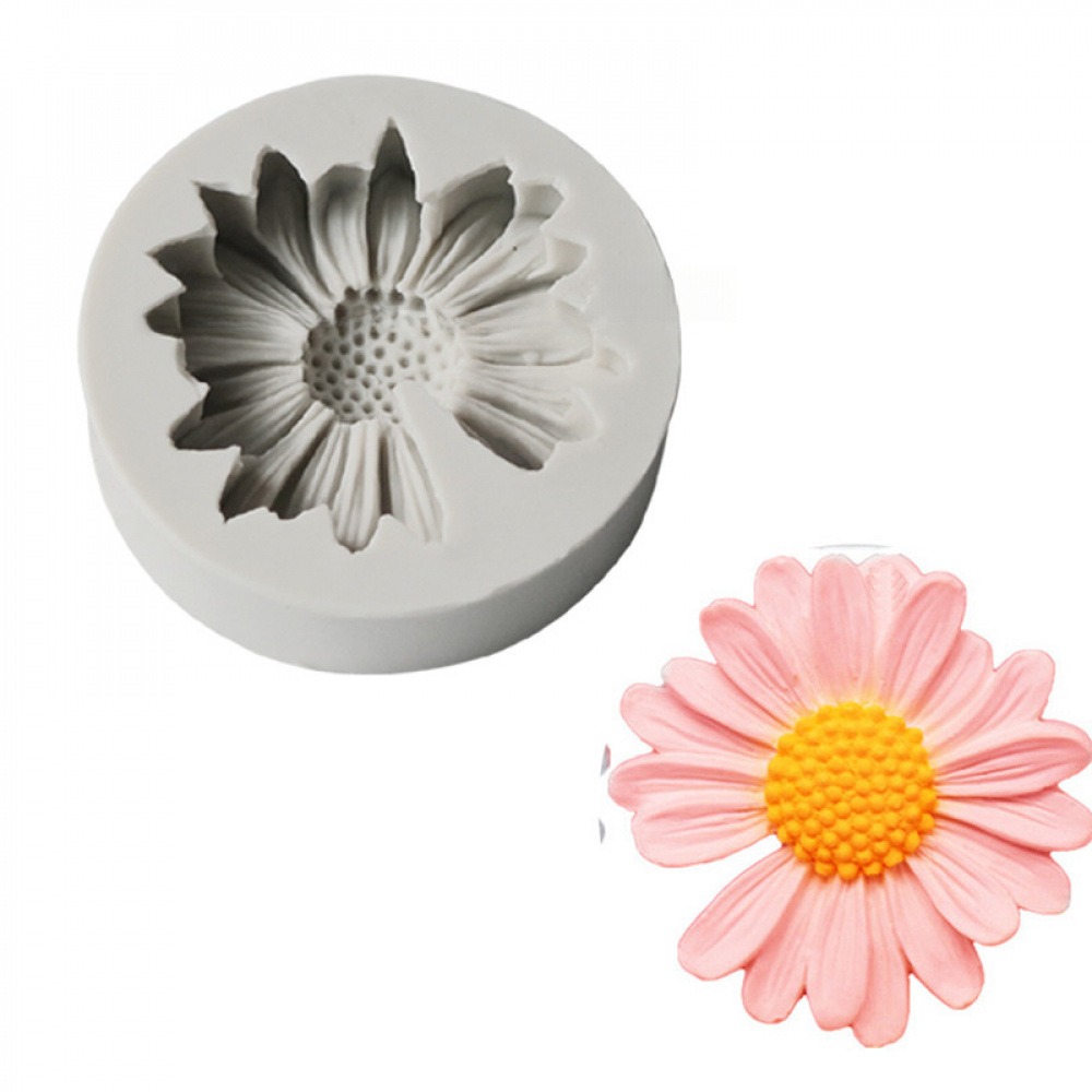 3D Daisy Flower Mold Sun Flowe - Candle Making Accessories recension och pris