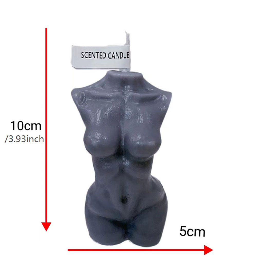 Female Torso Body Shape Scente - Paraffin Candle Wax recension och pris