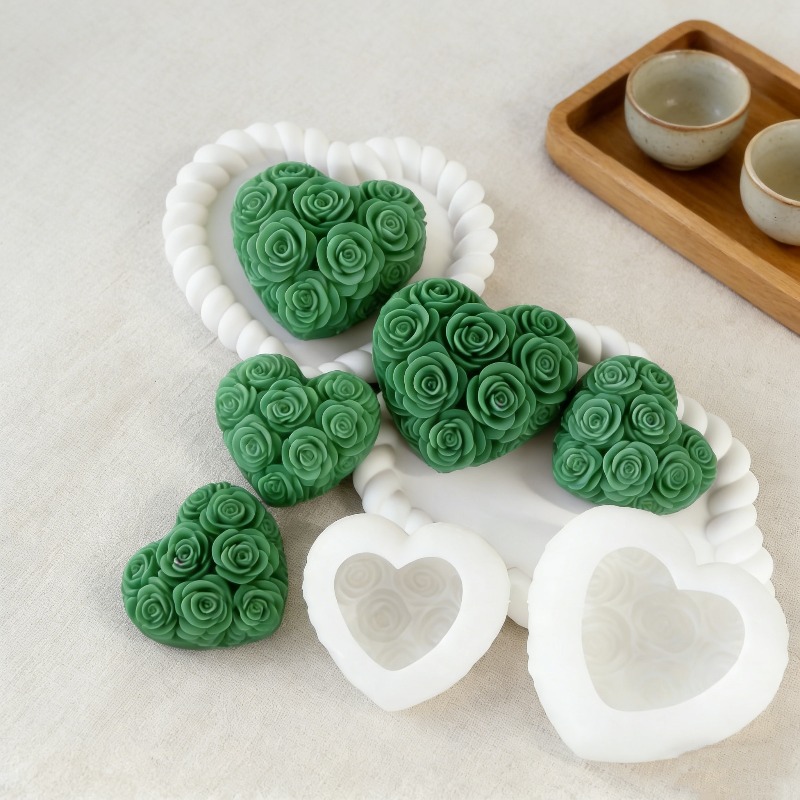 DIY Love Rose Flowers Valentin - Candle Making At Home recension och pris